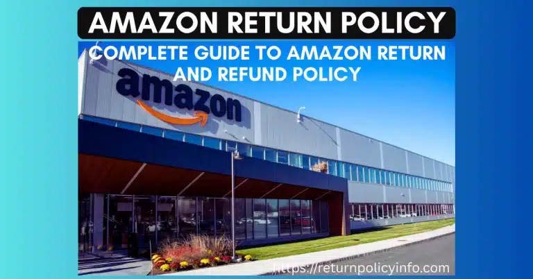 Amazon Return Policy