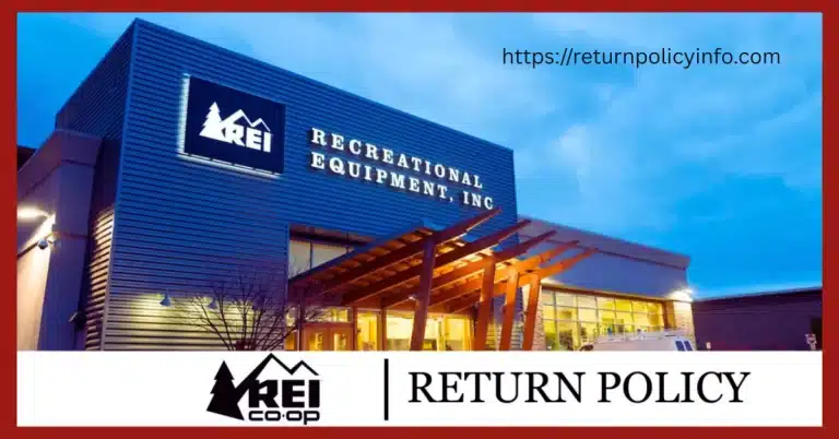 Rei Return Policy