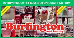 Return Policy At Burlington Coat Factory