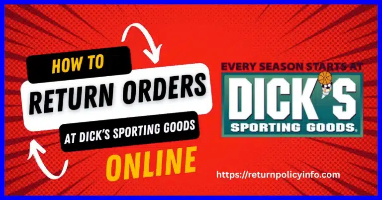 Disks Sporting Goods Return Policy