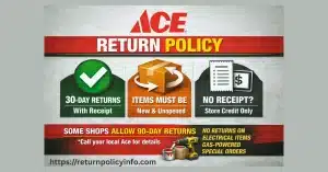 Ace Hardware Return Policy