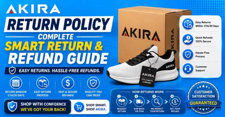 Akira Return Policy