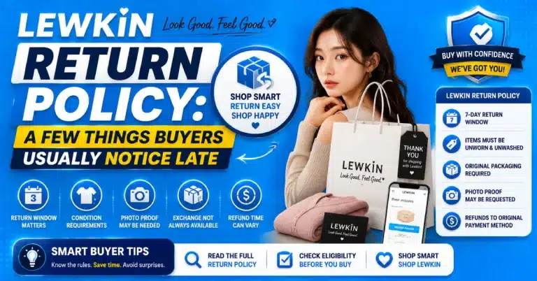 Lewkin Return Policy
