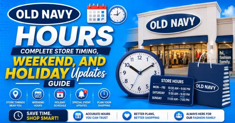 Old Navy Hours