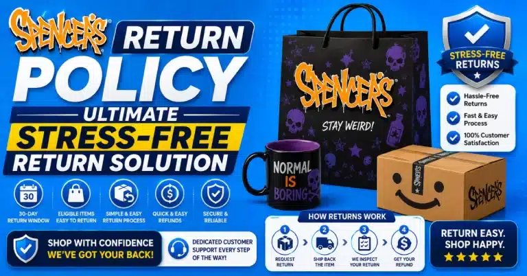 Spencer’s Return Policy