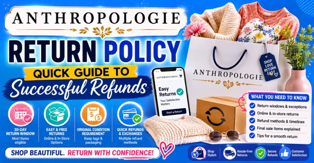 Anthropologie Return Policy