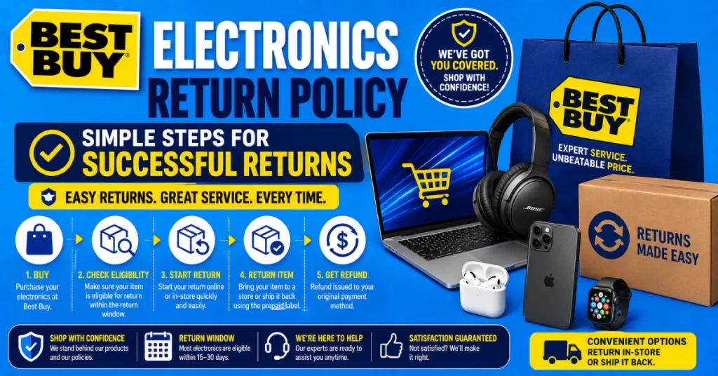 Best Buy Electronics Return Policy
