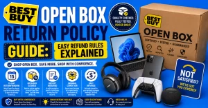Best Buy Open Box Return Policy