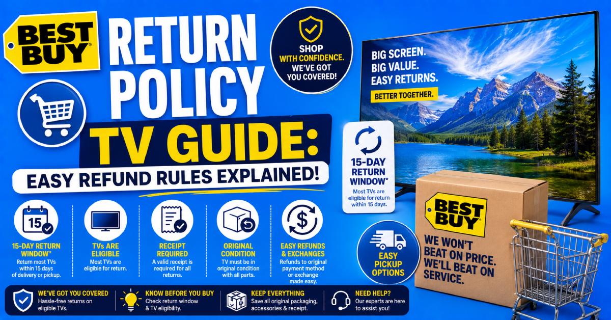 Best Buy Return Policy TV