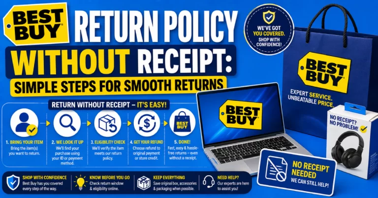 Best Buy Return Policy Without Receipt