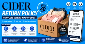 Cider Return Policy