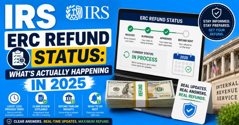 IRS ERC Refund Status