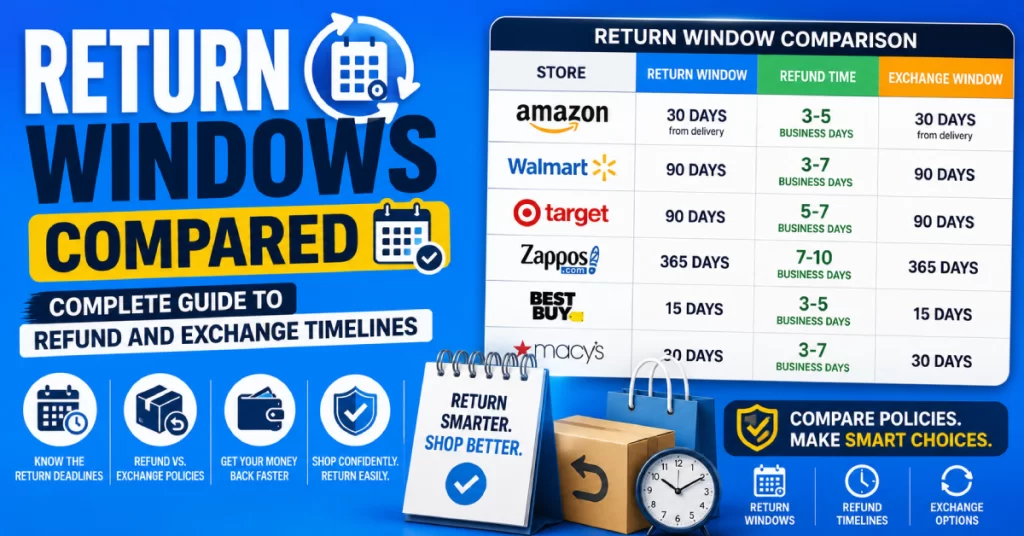Return Windows Compared