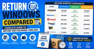 Return Windows Compared