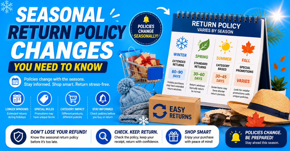 Seasonal Return Policy Changes