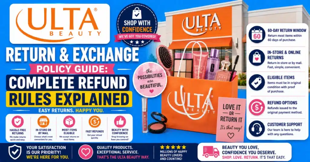 Ulta Return Exchange Policy