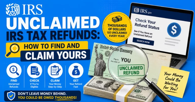 Unclaimed IRS Tax Refunds