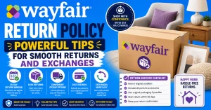 Wayfair Return Policy
