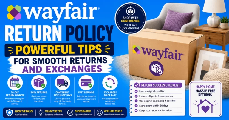 Wayfair Return Policy